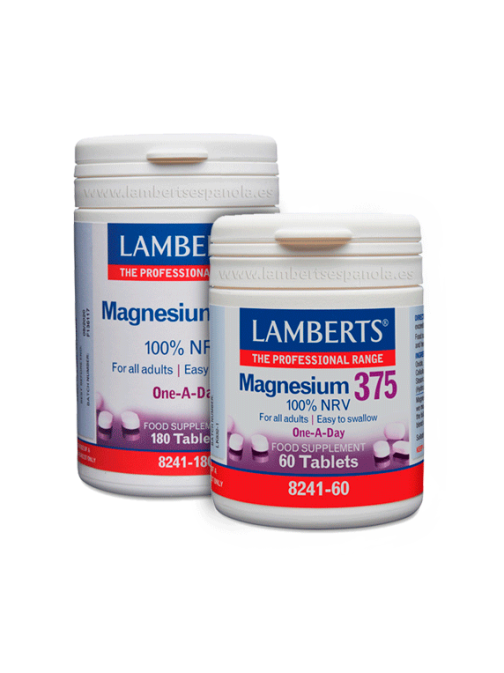 Magnesium 375 de Lamberts - Herbolario Casillas