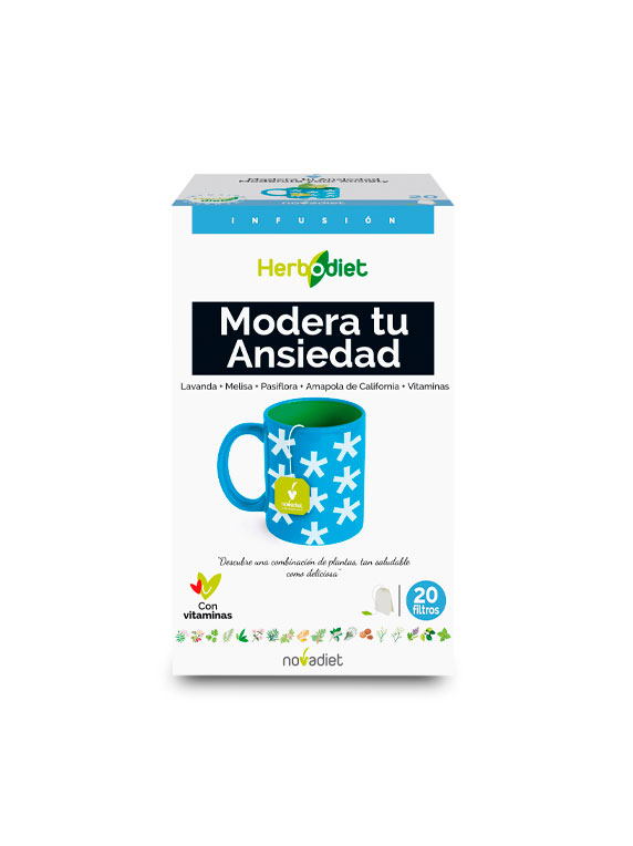 Herbodiet Modera Tu Ansiedad de Novadiet, Herbolario Casillas