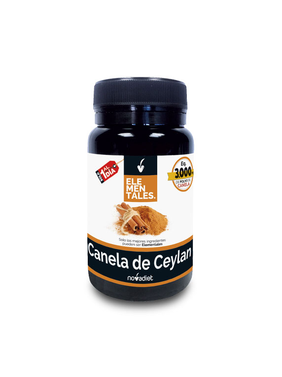 Canela de Ceylan Elementales de Novadiet, Herbolario Casillas